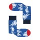 Hockey Desenli Mavi Çorap